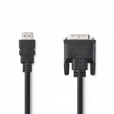 Laidas HDMI-DVI-D 24+1p (K-K) 5m 